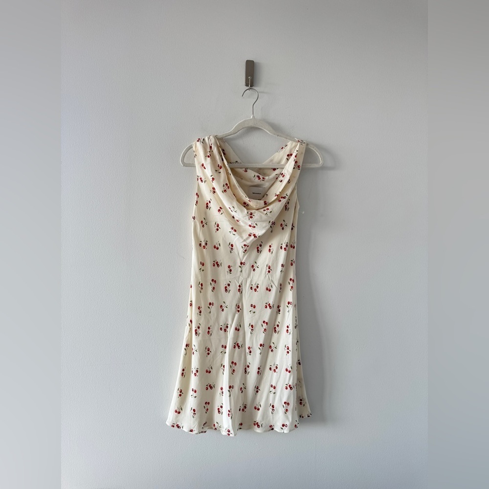 REFORMATION Kristine Cherry Mini Dress 8 - Picture 3 of 7